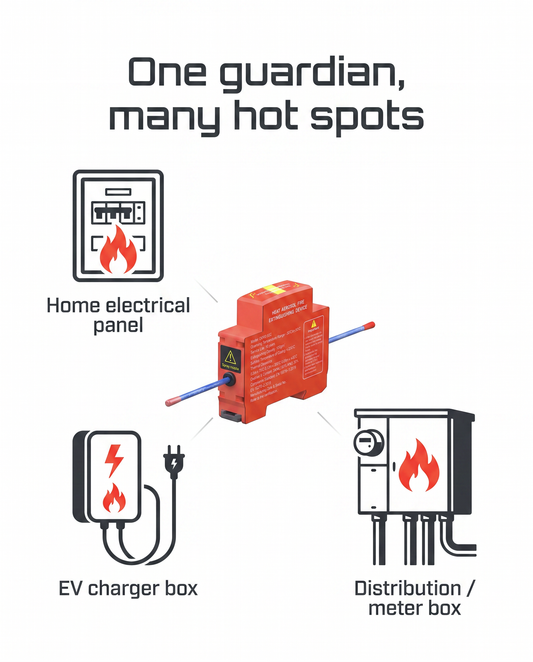 SparkGuard™ Automatic Panel Fire Stopper — 40g